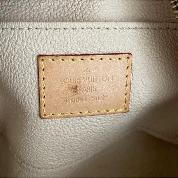 Louis Vuitton Cosmetic Pouch PM Monogram Canvas Travel Pouchette Clutch M47515 - Picture 7 of 12